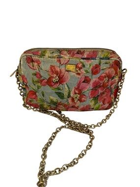 Dolce and Gabana Vintage floral tapestry mini bag